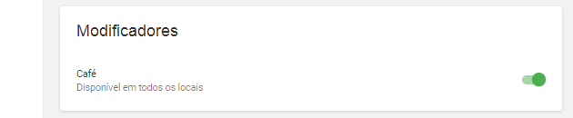 até a "Lista de itens" e abra o item necessário para editá-lo
