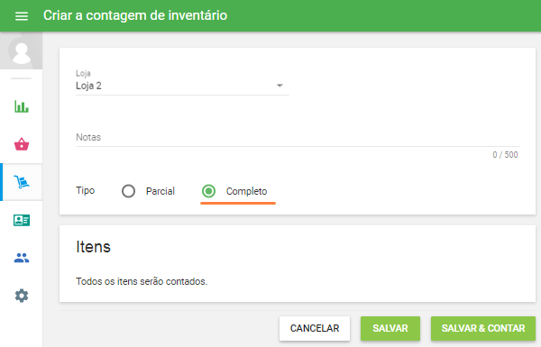 automaticamente adicionados ao documento
