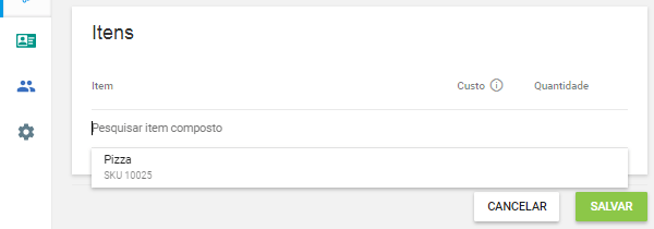 Na seção de 'Produtos'