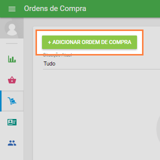 clique no botão '+ Adicionar pedido de compra'