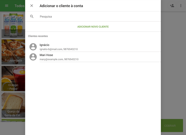 Adicionar novo cliente