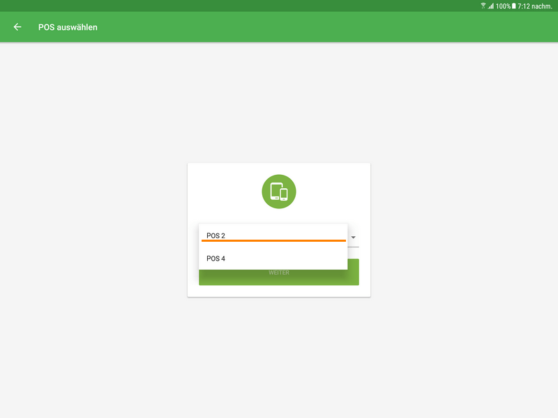 Ihrem mobilen Gerät anmelden