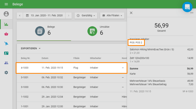 Sie fehlende Belege haben