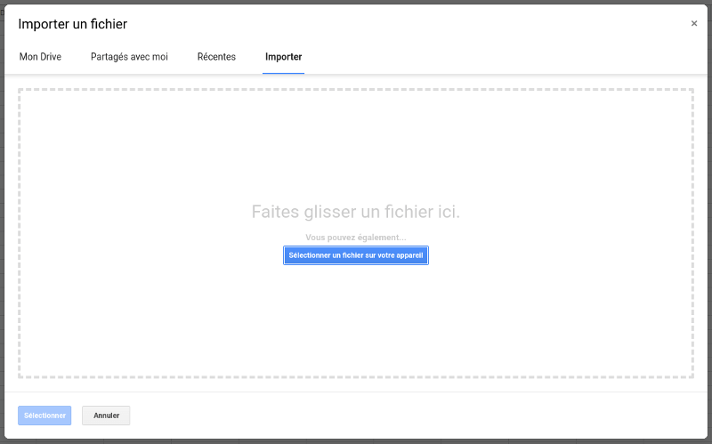 l’onglet ‘Télécharger’ dans la fenêtre ‘Ouvrir un fichier’