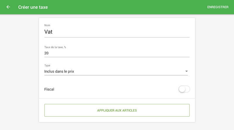 Créer un formulaire fiscal