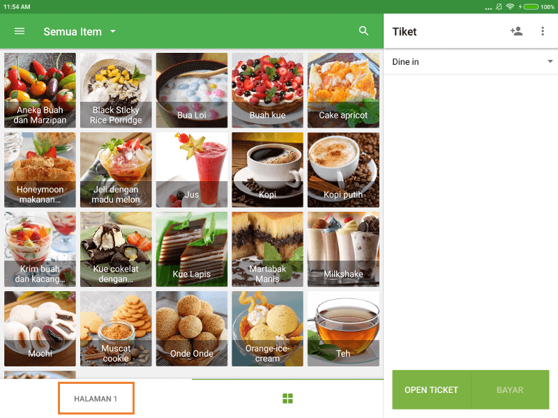 Sortir layar penjualan, Sortir