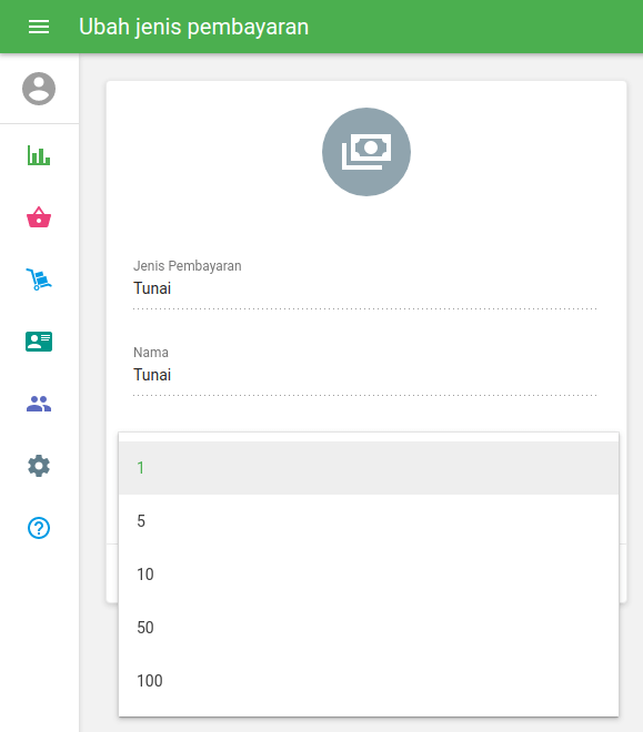 memilih interval pembulatan