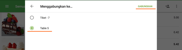  tekan 'OK' untuk menyimpan