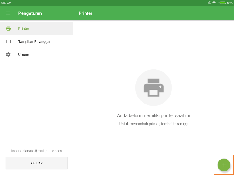 Menambahkan printer baru