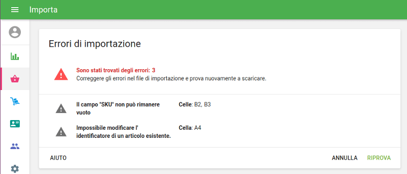 Composite items export file