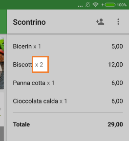 il numero di articoli in aumento