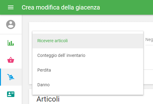 motivo della modifica