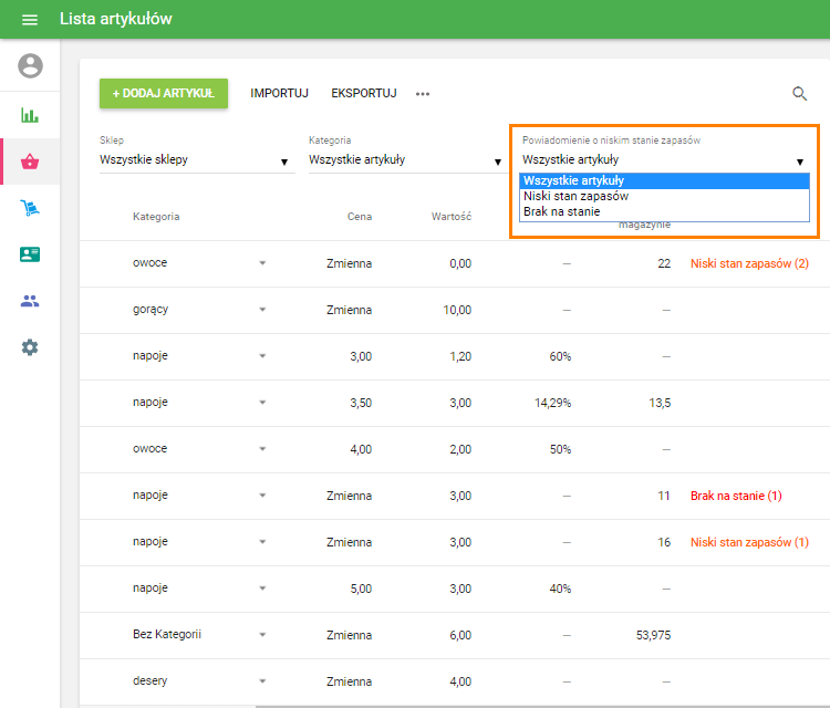 otworzyć i wybrać opcję