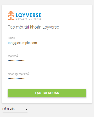 được chuyển hướng đến 'Quản trị'