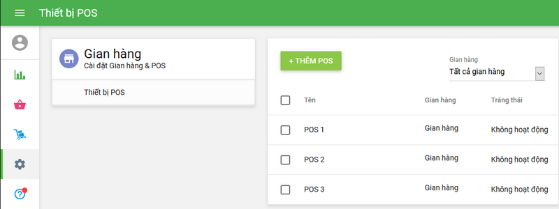 bước vào 'Quản trị'