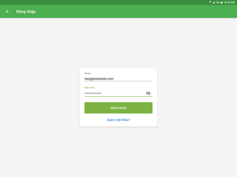 đăng nhập vào Loyverse POS tại thiết