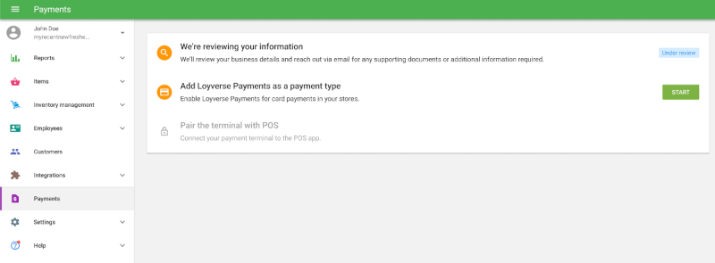 status Under Review
