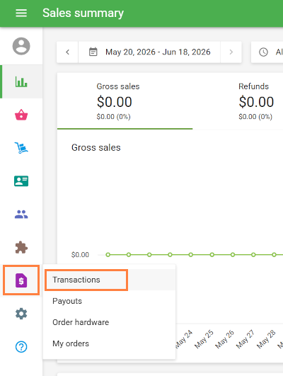 Payments - Transactions
