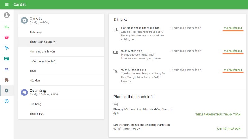 Dùng thử miễn phí