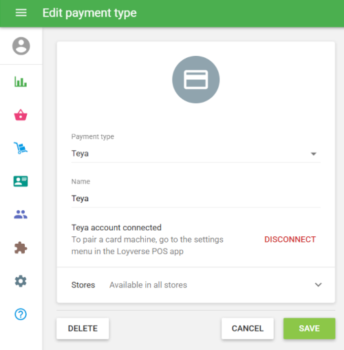 Connected Tea account