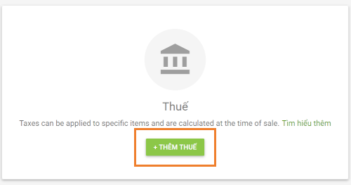 Thêm thuế