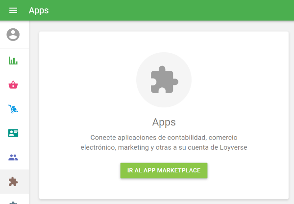 botón Ir a App Marketplace