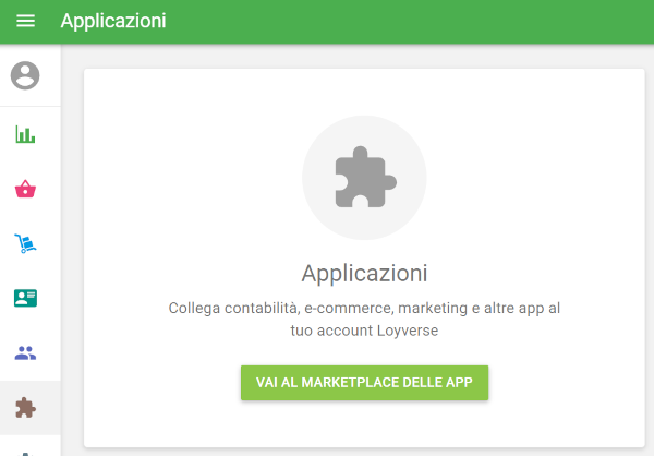 pulsante Vai all'App Marketplace