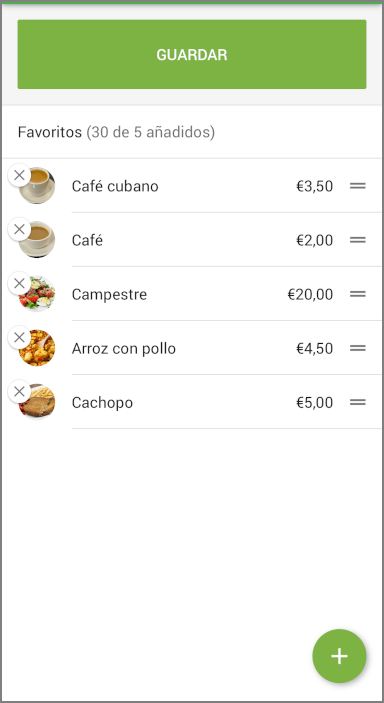 Tocca il pulsante Salva