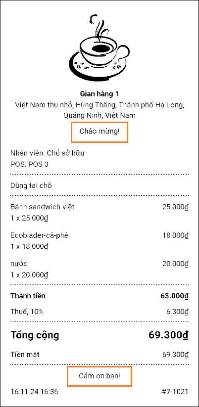 Nội dung này giờ đây sẽ được in trên tất cả các