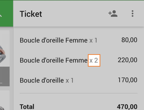 le nombre de l'objet augmentera de 1
