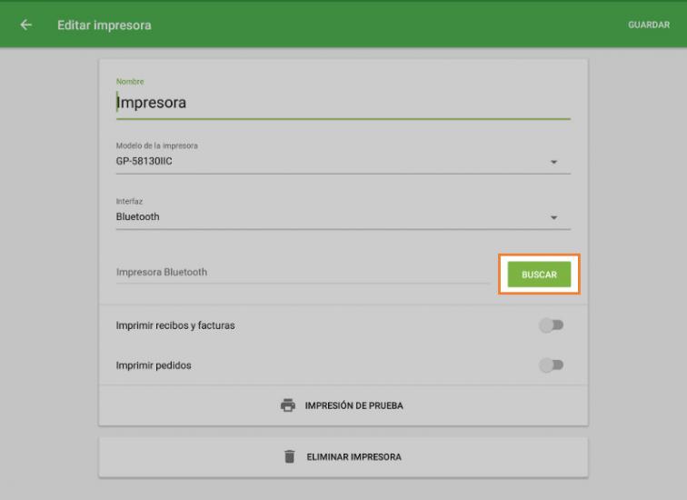 el botón “Buscar”