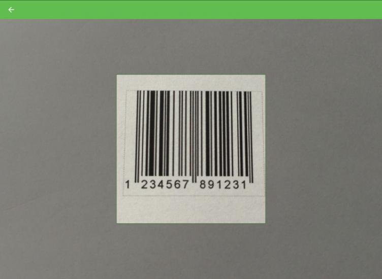 The screen with the camera