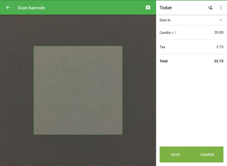 item in the ticket list