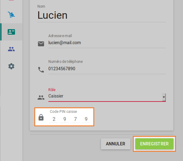 Après avoir créé votre Pin à quatre chiffres, cliquez sur «Enregistrer».