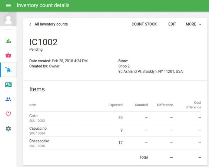 Enregistrer et compter