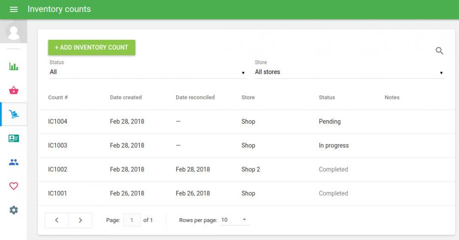 3 statuts différents