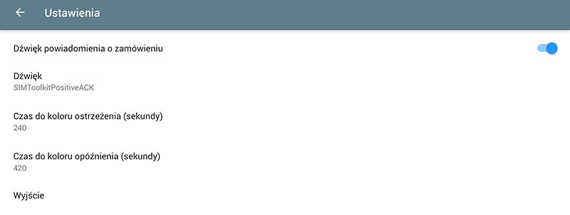 chciał dostosować odstępy czasu