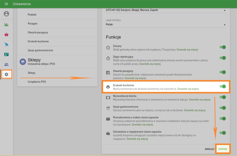 suwak „Drukarki kuchenne"