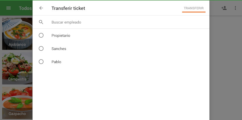 transferir ticket