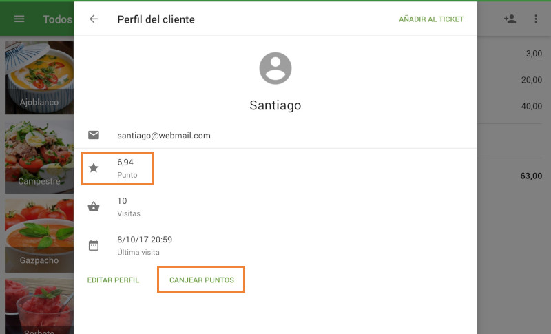 perfil del cliente