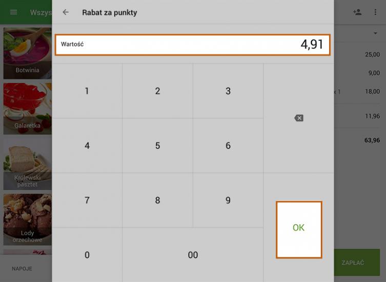 rabat za punkty