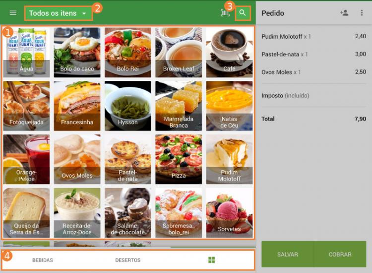 itens mais vendidos podem