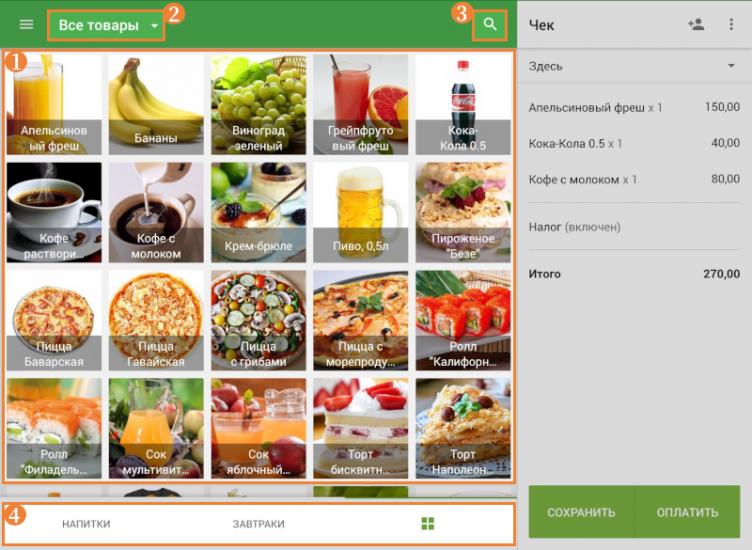 страница продаж