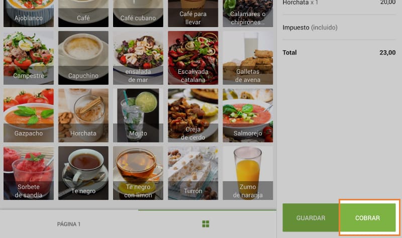 “Cobrar”