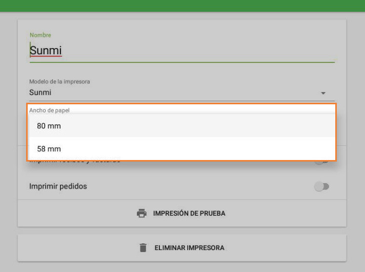 Ajuste el ‘Ancho de papel’ de la impresora.