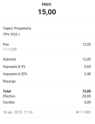  impositivo al aplicar varios impuestos ‘añadidos al precio’ a un artículo