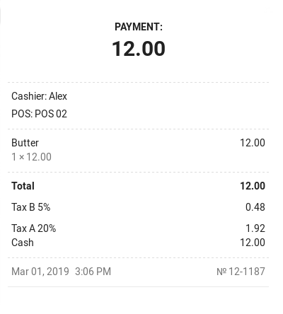  the tax value if multiple ‘included in the price’ taxes were applied to an item