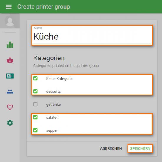 weisen ihnen Kategorien