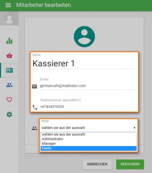 Sie können den Namen...