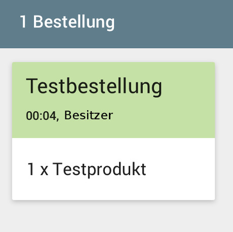 Küchenmonitor erscheinen sehen